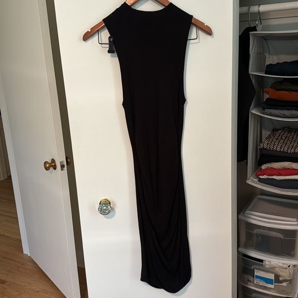 Express midi rayon dress size small - Picture 3 of 3